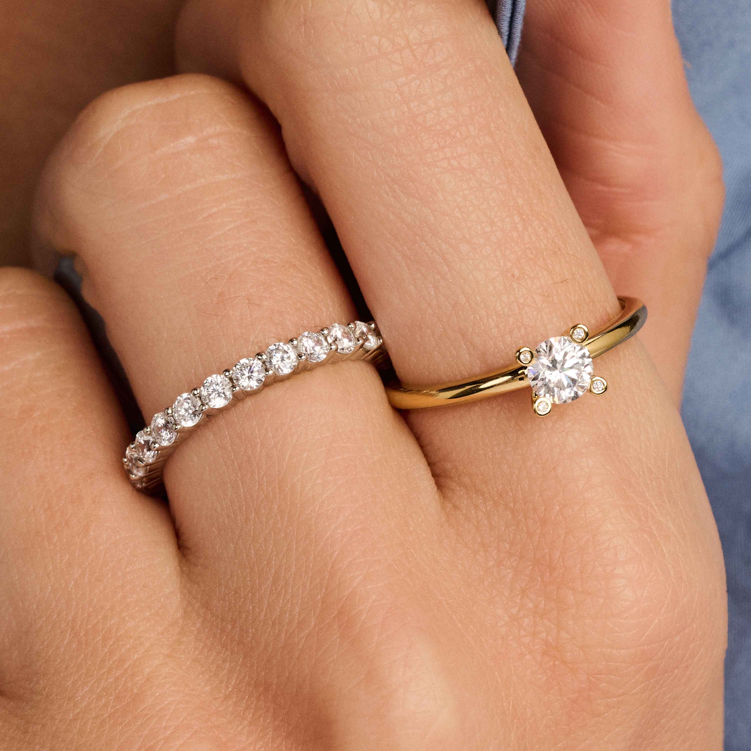 Classic Zirkonia Ring 5mm - Image 7