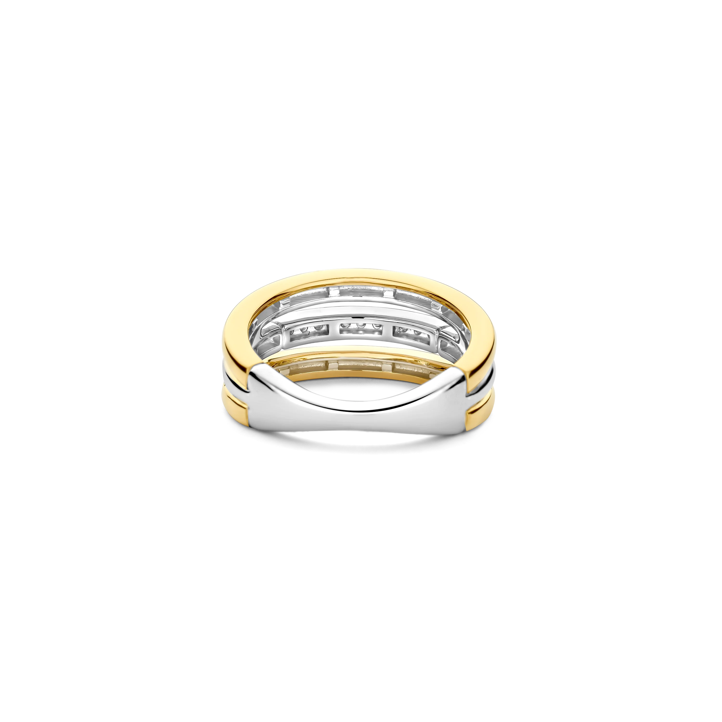Vintage Triple Band Zirkonia Ring - Image 3