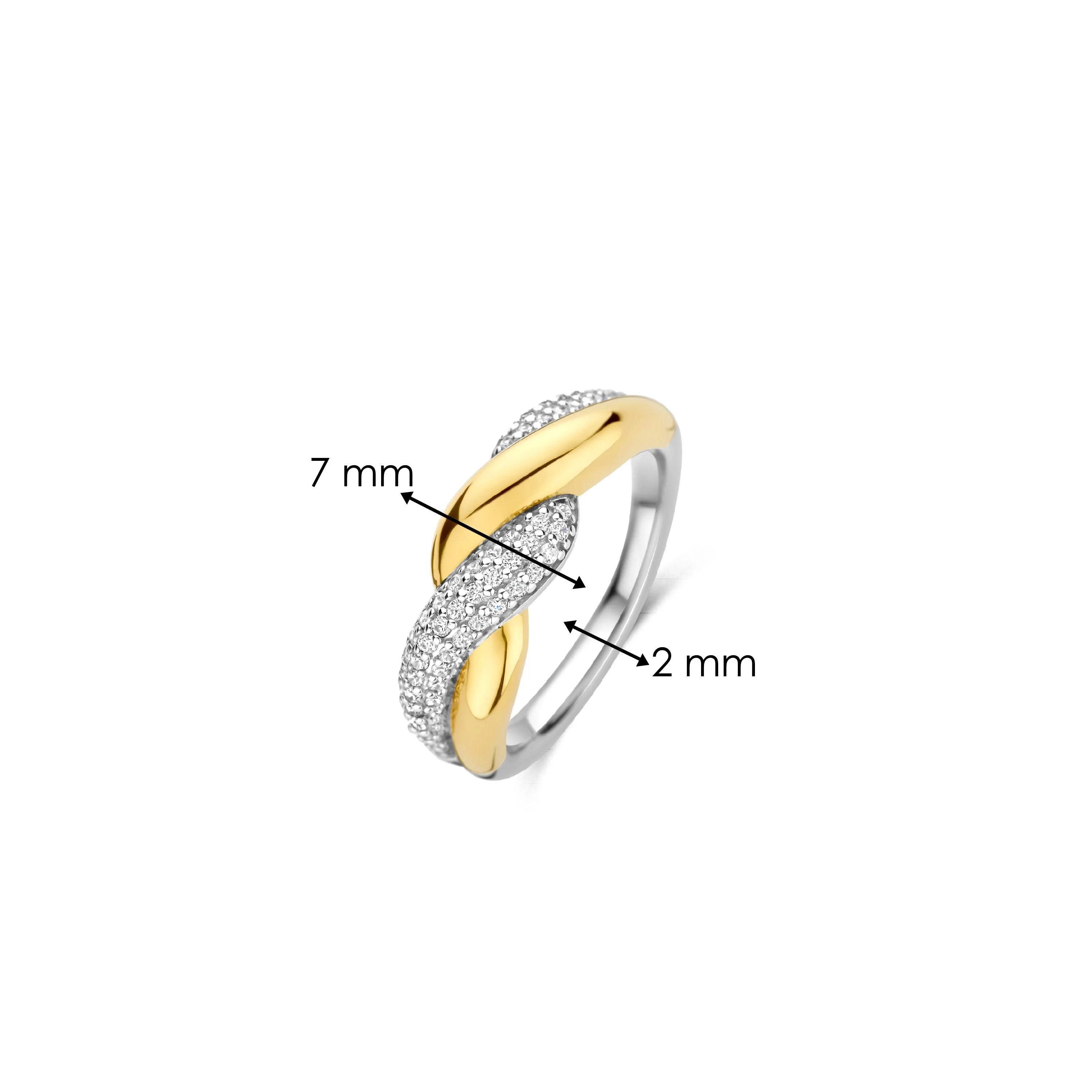 Twisted Zirkonia Ring - Image 6