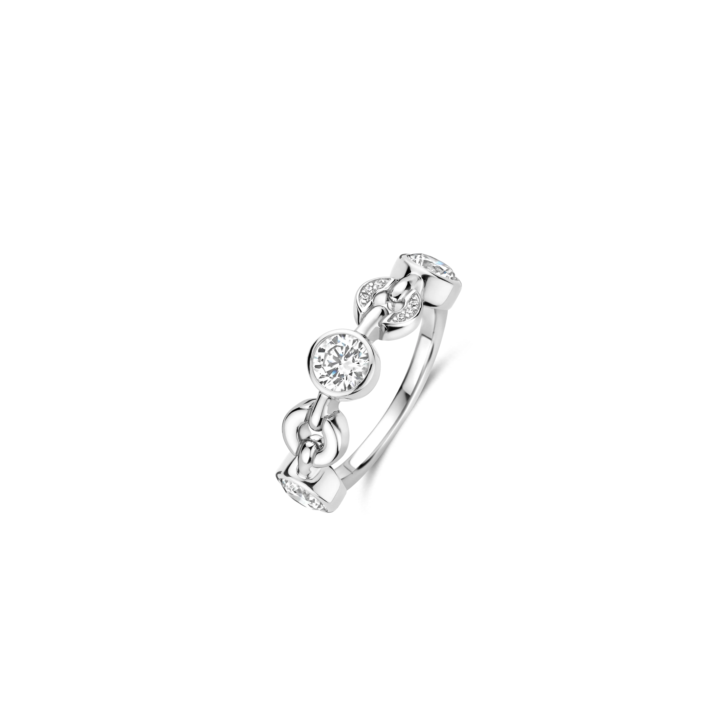 Ronde Zirkonia Ring