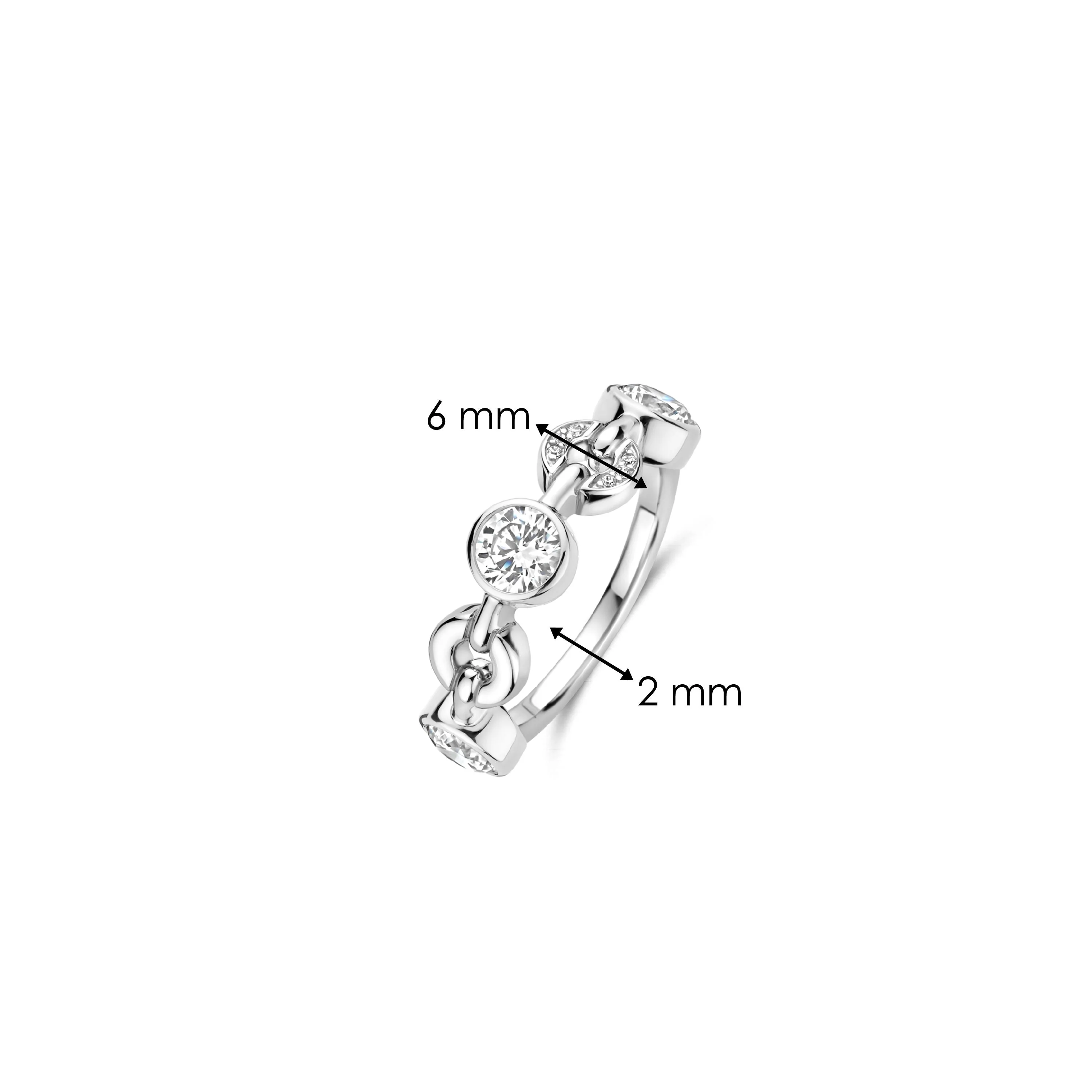 Ronde Zirkonia Ring - Image 7