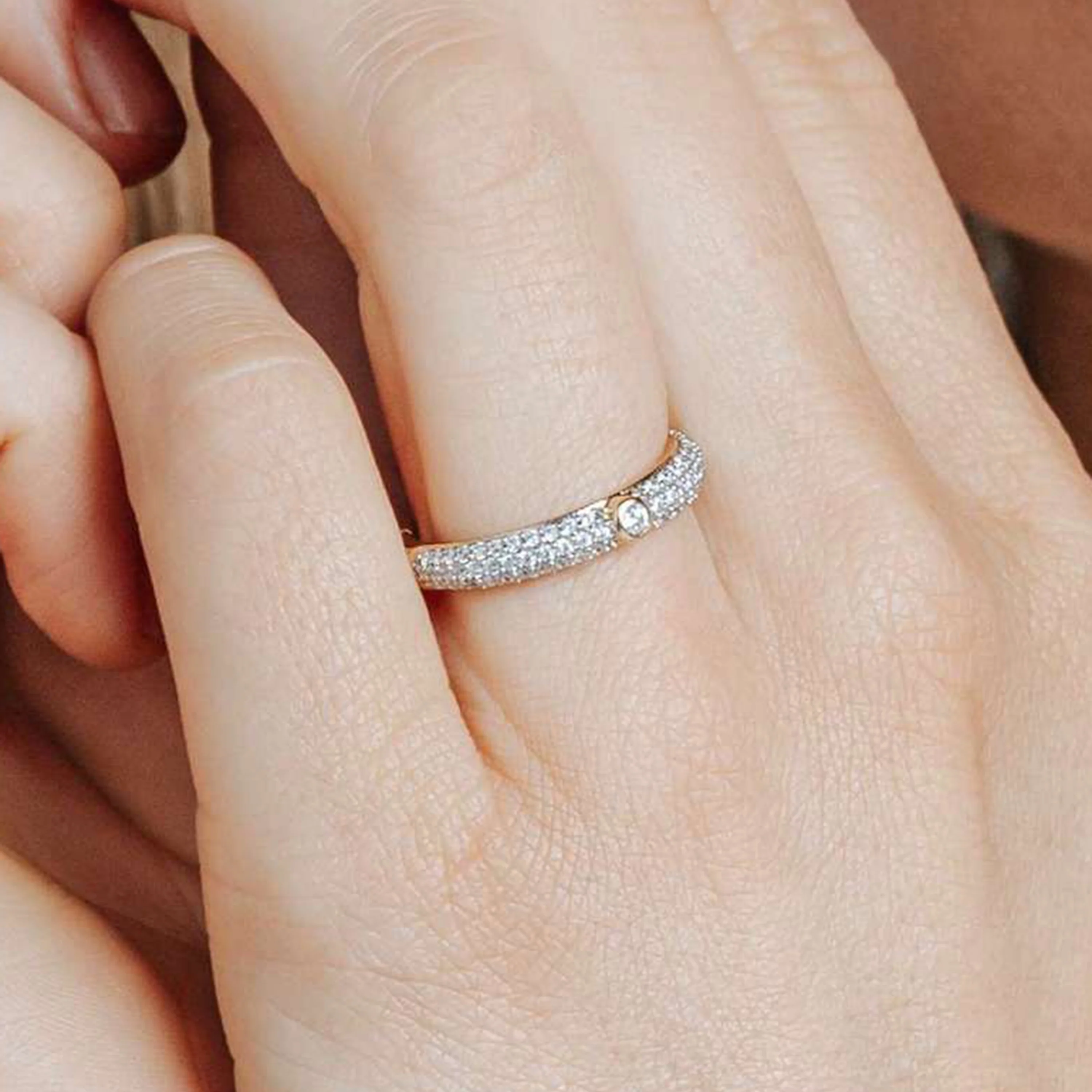 Zirkonia Ring met steen - Image 7