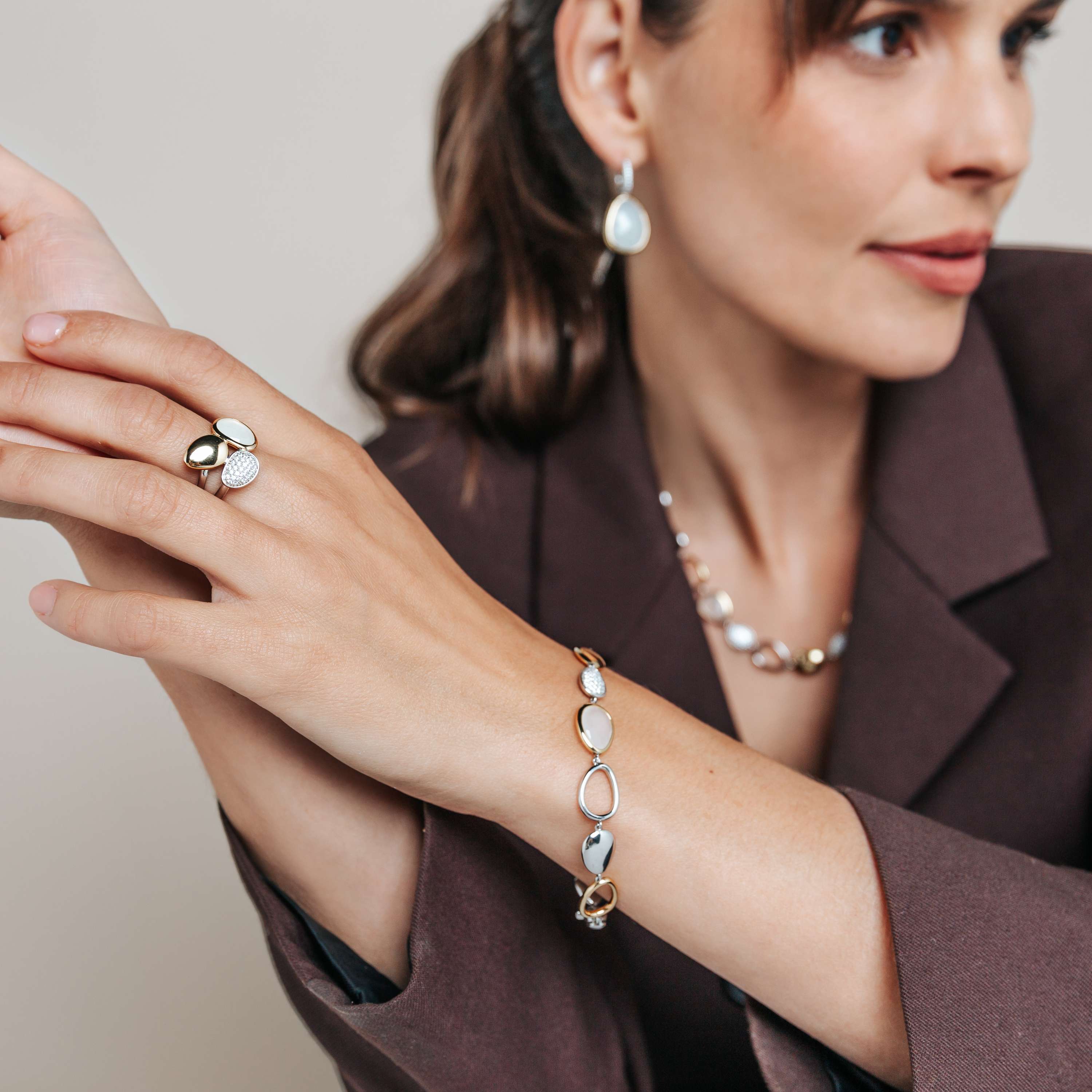 Statement Ring met Luxe steen - Image 5