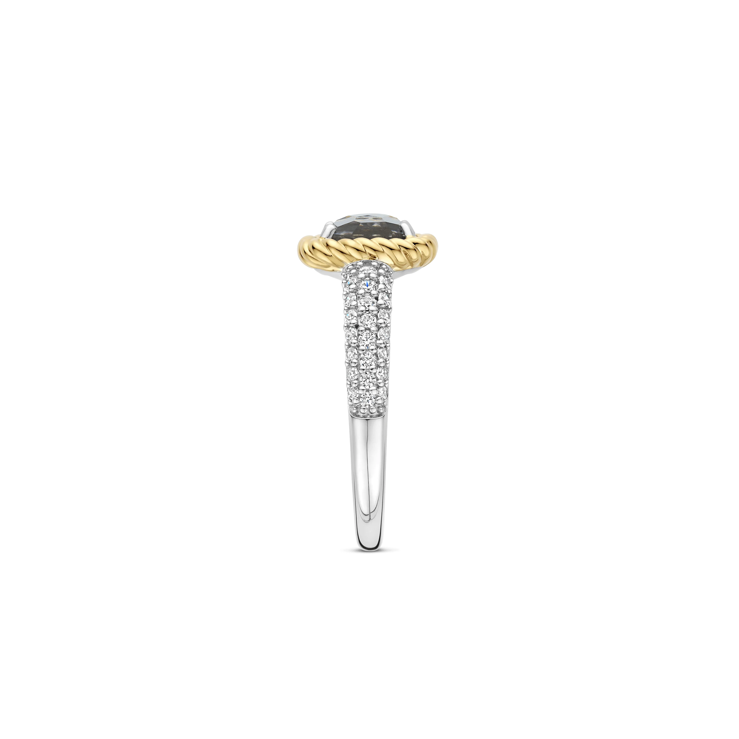Grijze Zirkonia Cushion Ring - Image 2