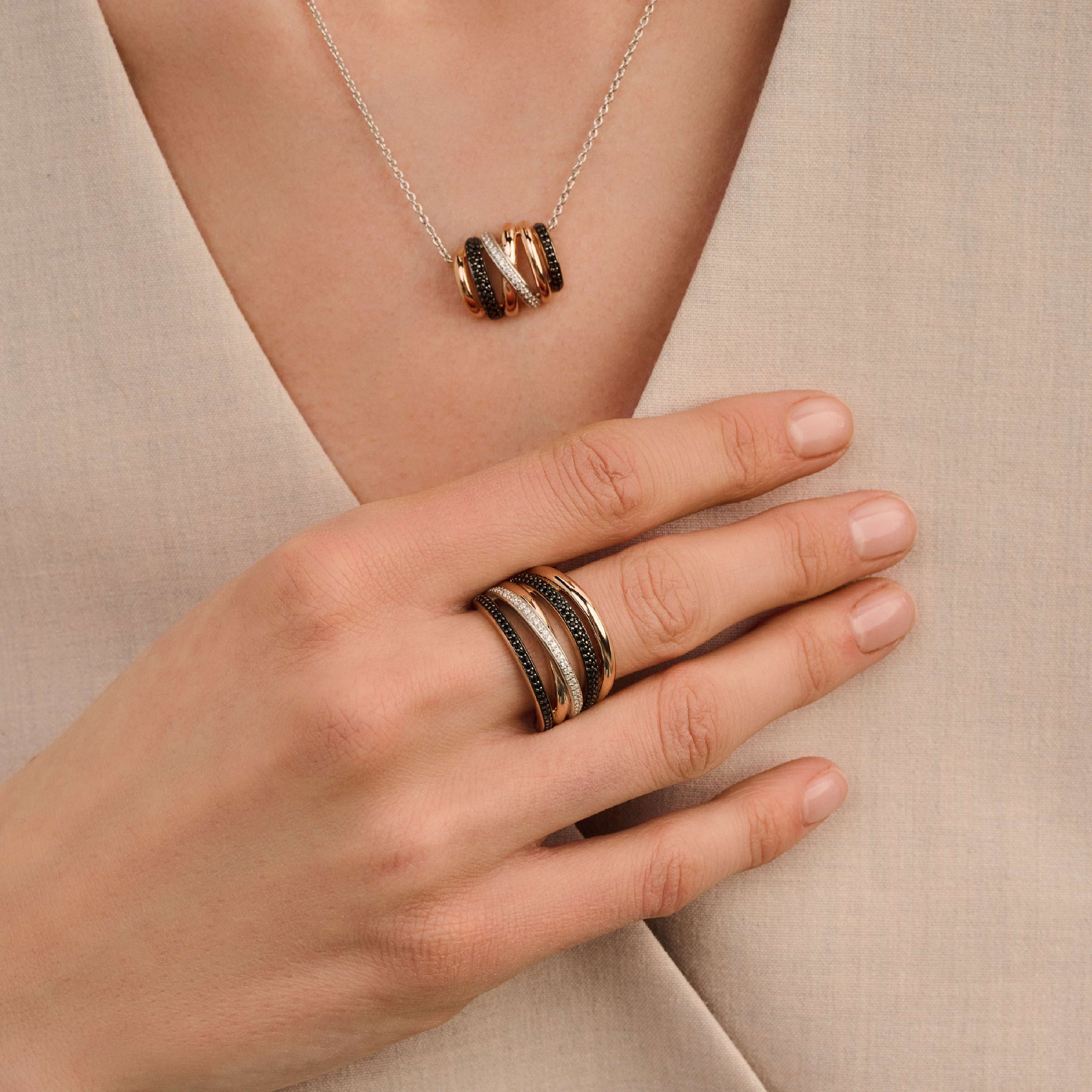 Honeycomb Crossover Ring - L model - Image 6