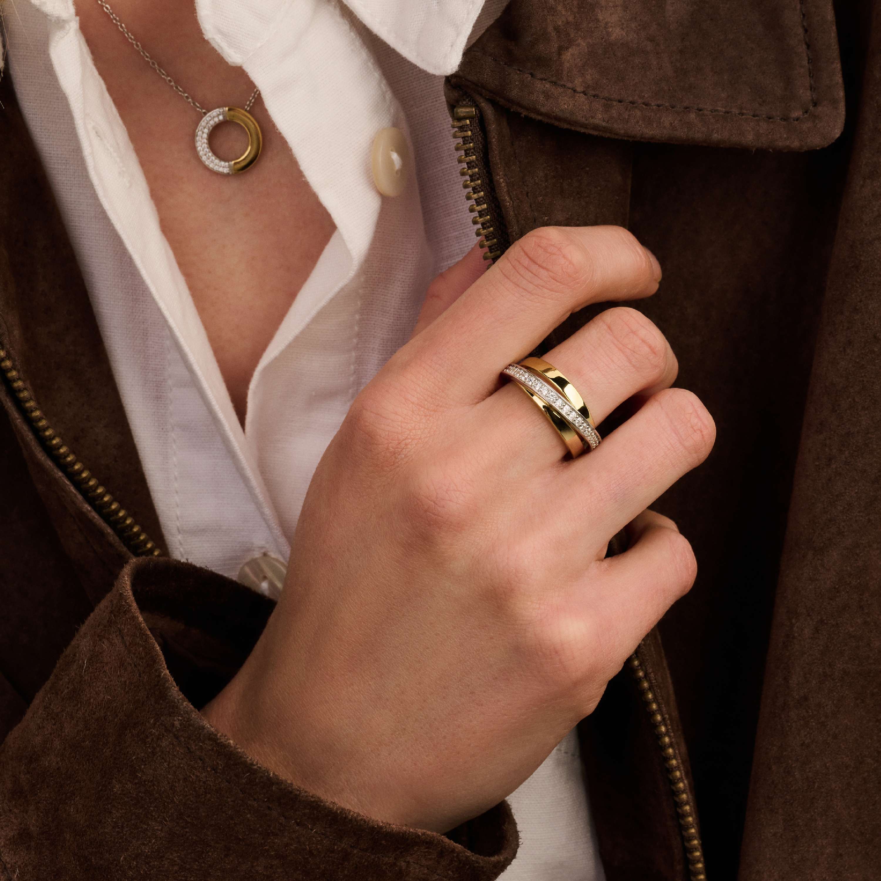 Zirkonia Crossover Ring - Image 6