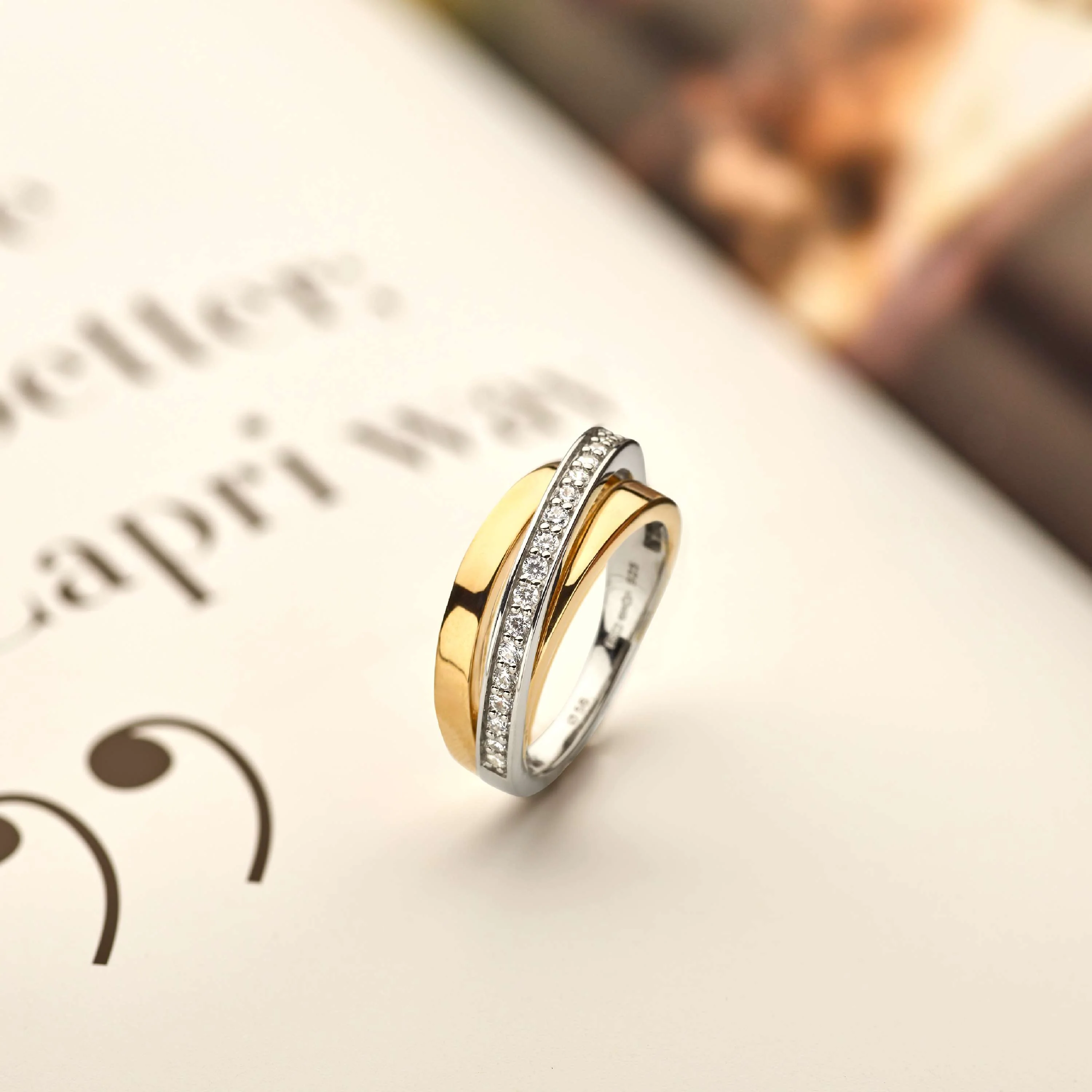 Zirkonia Crossover Ring - Image 8