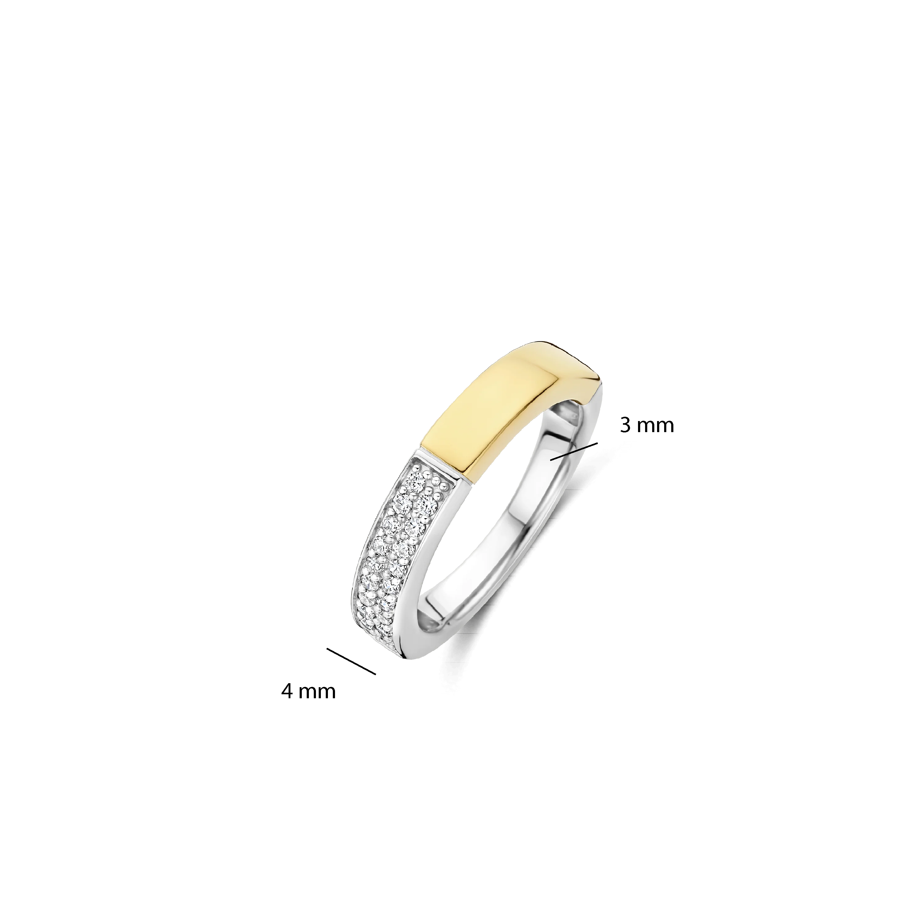 Contrast Zirkonia Ring - Image 4