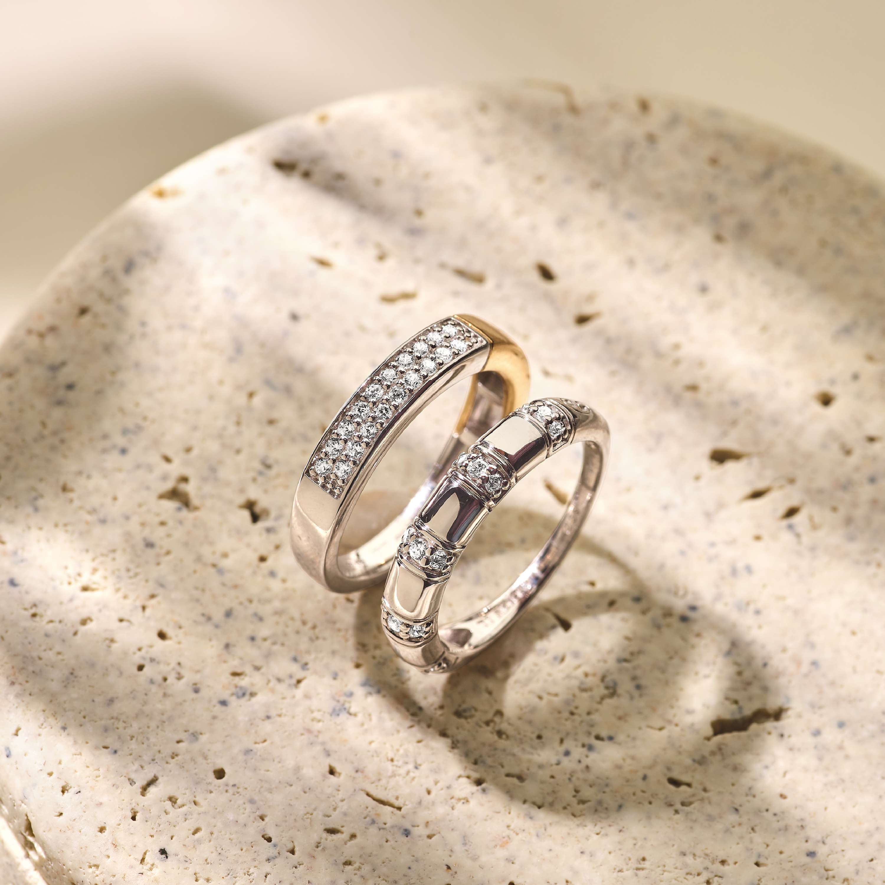 Contrast Zirkonia Ring - Image 8