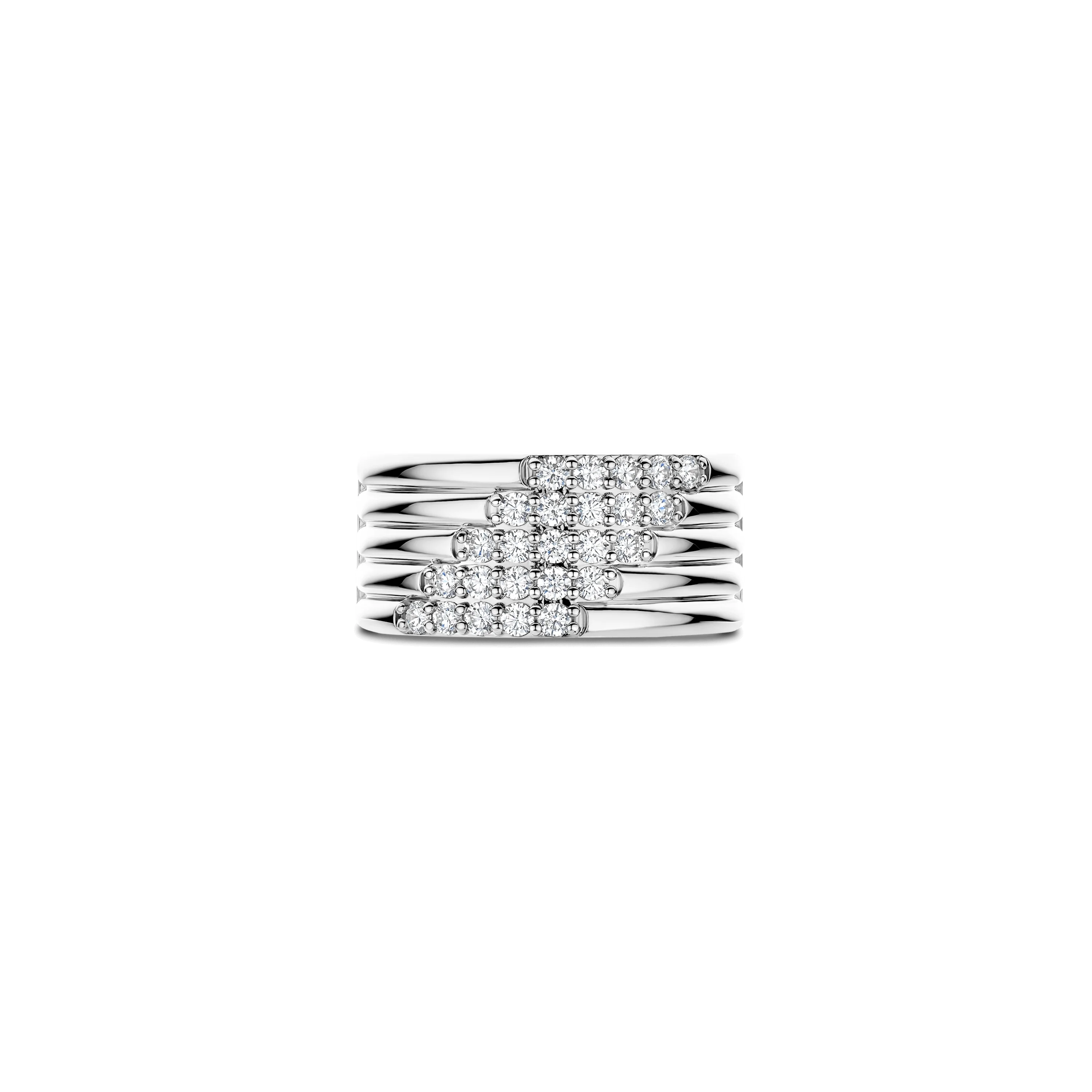 Stardust Zirkonia Layered Ring - L model - Image 3
