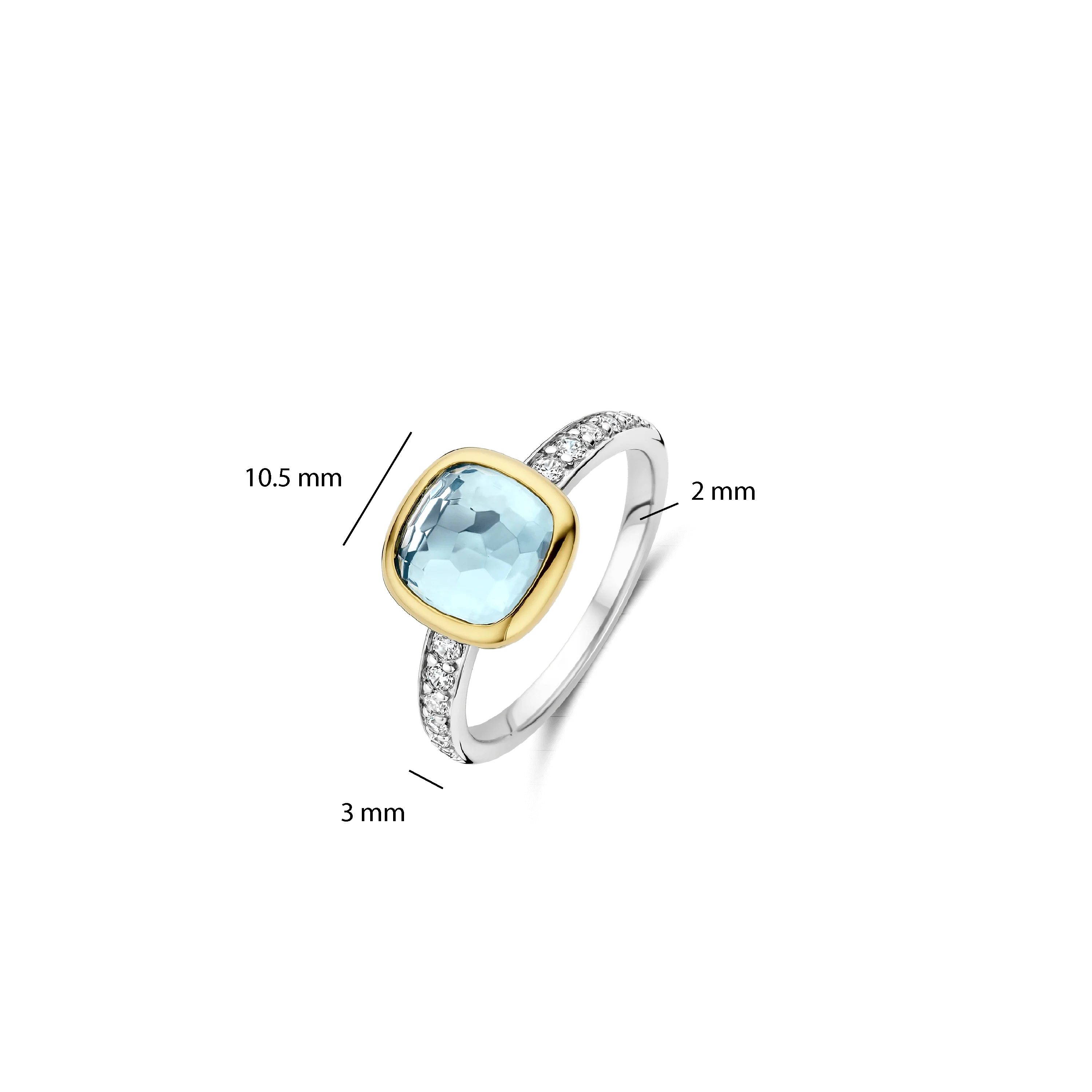 Zirkonia Cushion Ring - Image 4