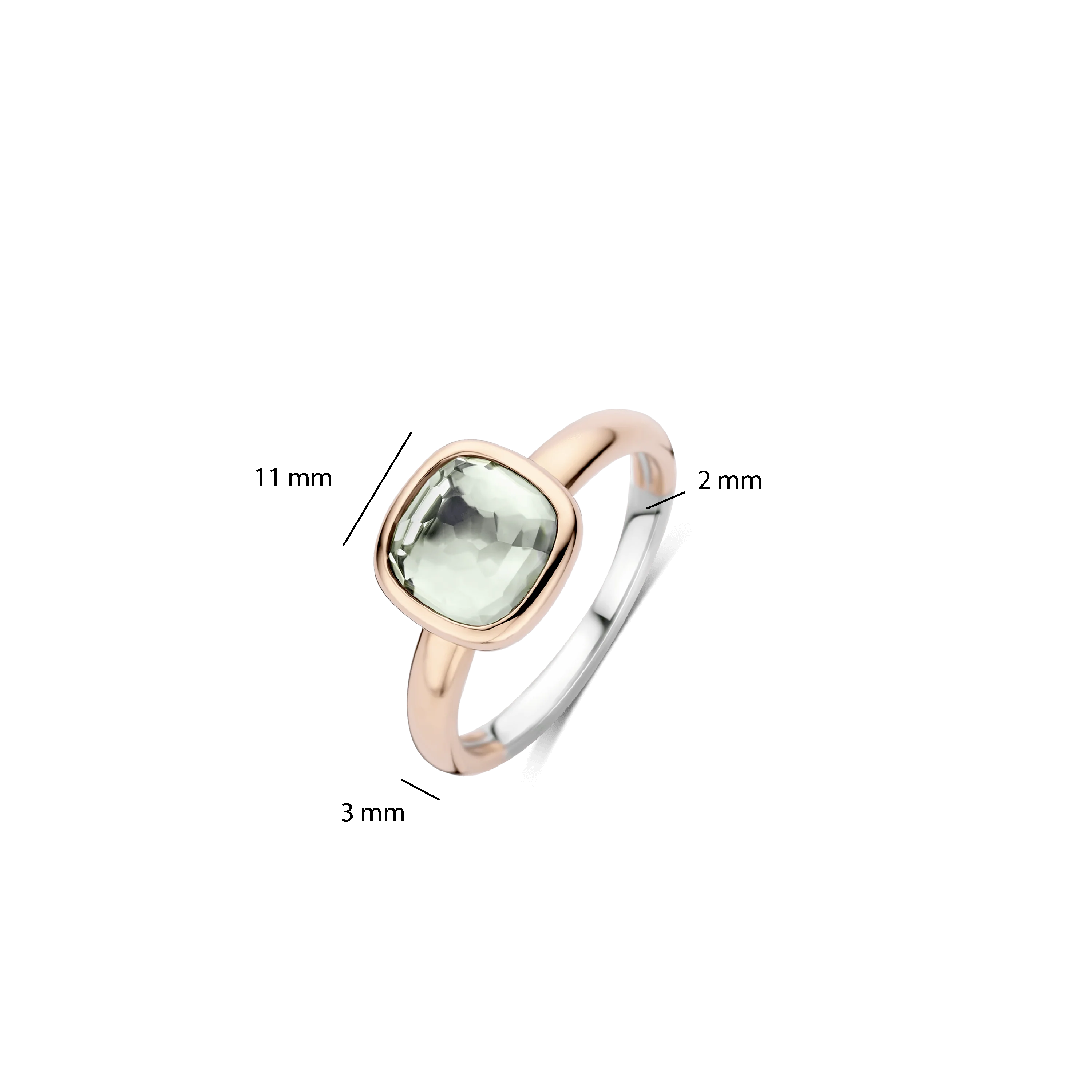 Roségoud Cushion Ring - Image 4