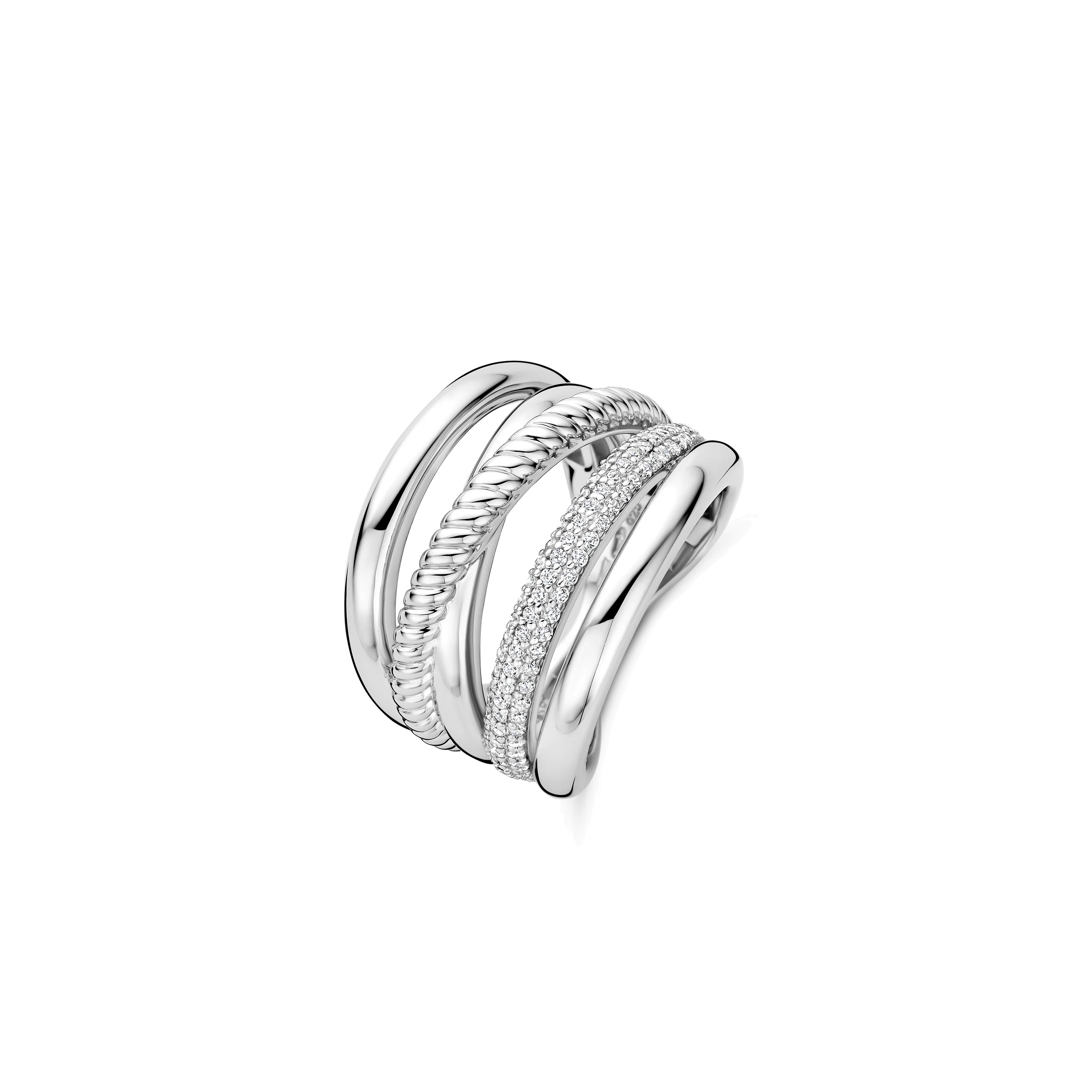 Zirkonia Structure Ring - L model