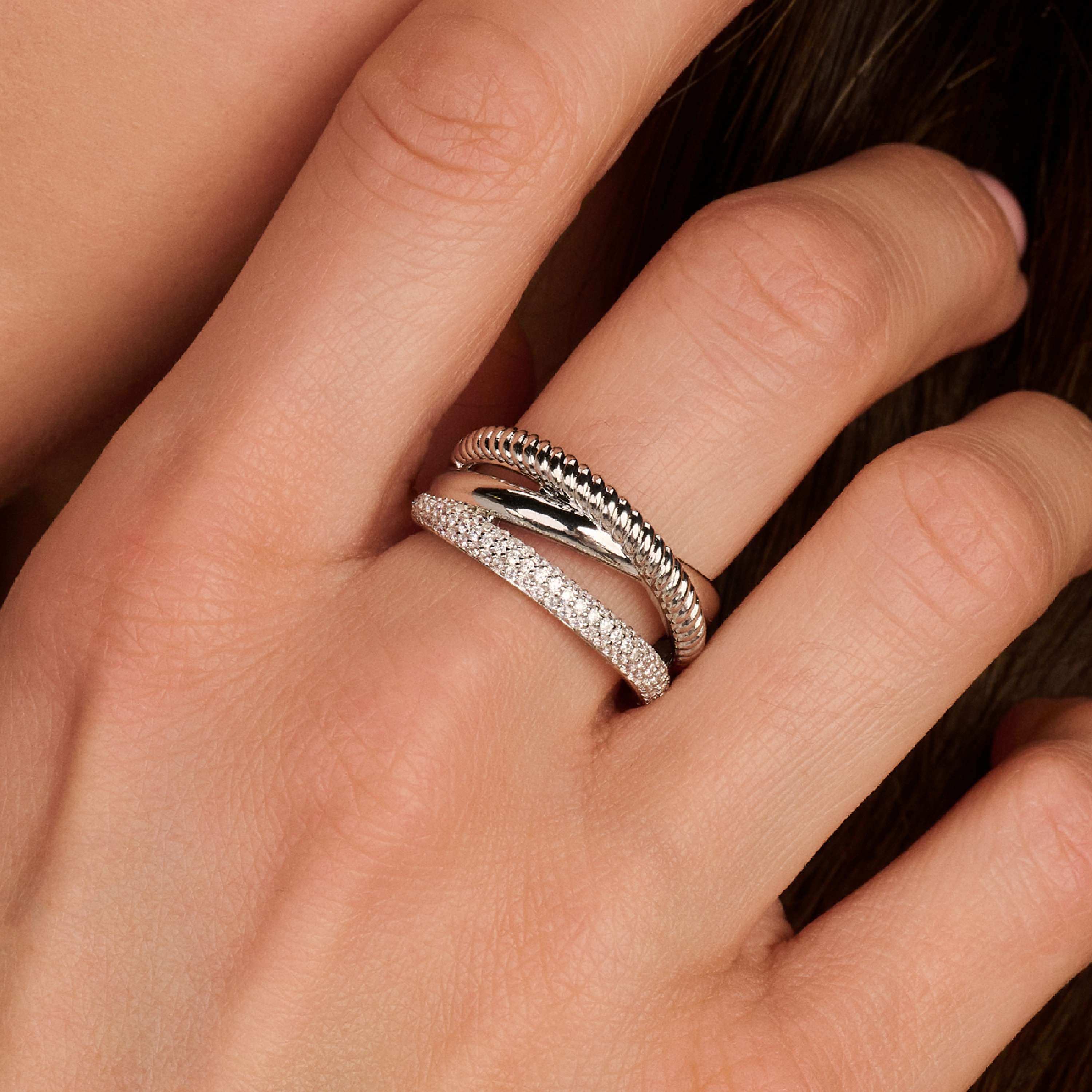 Zirkonia Structure Ring - M model - Image 5