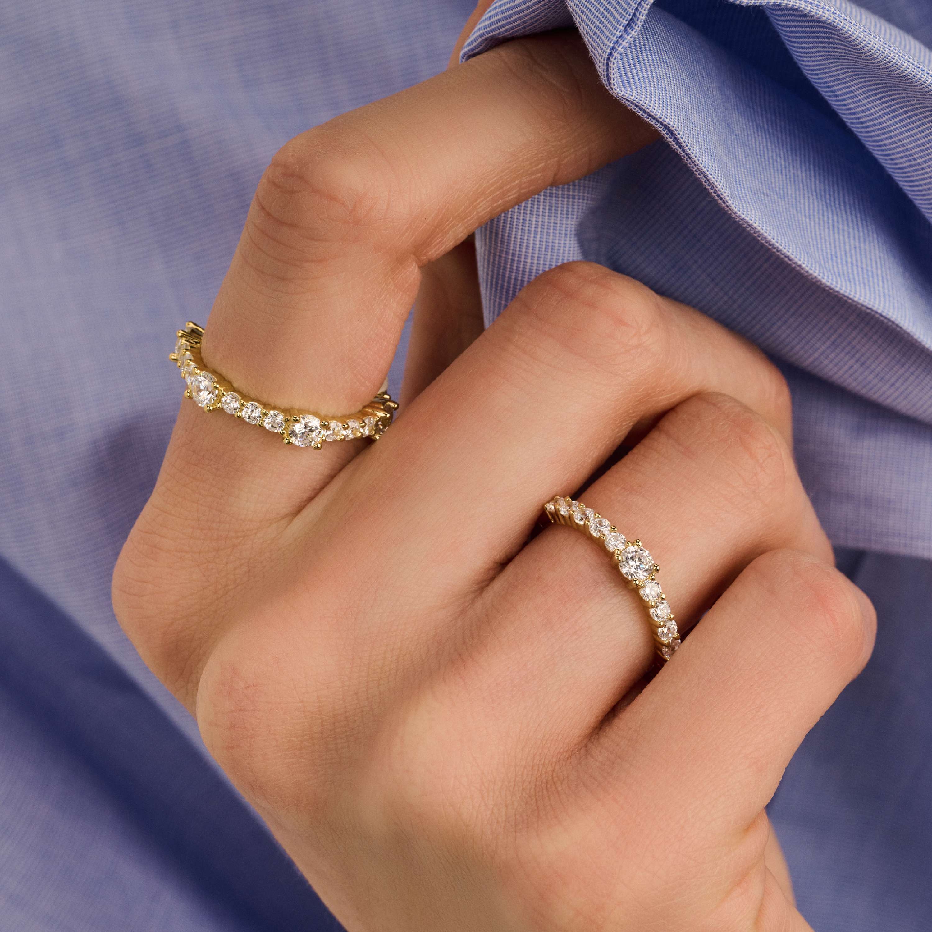 Eternity Tennis Ring - Image 7