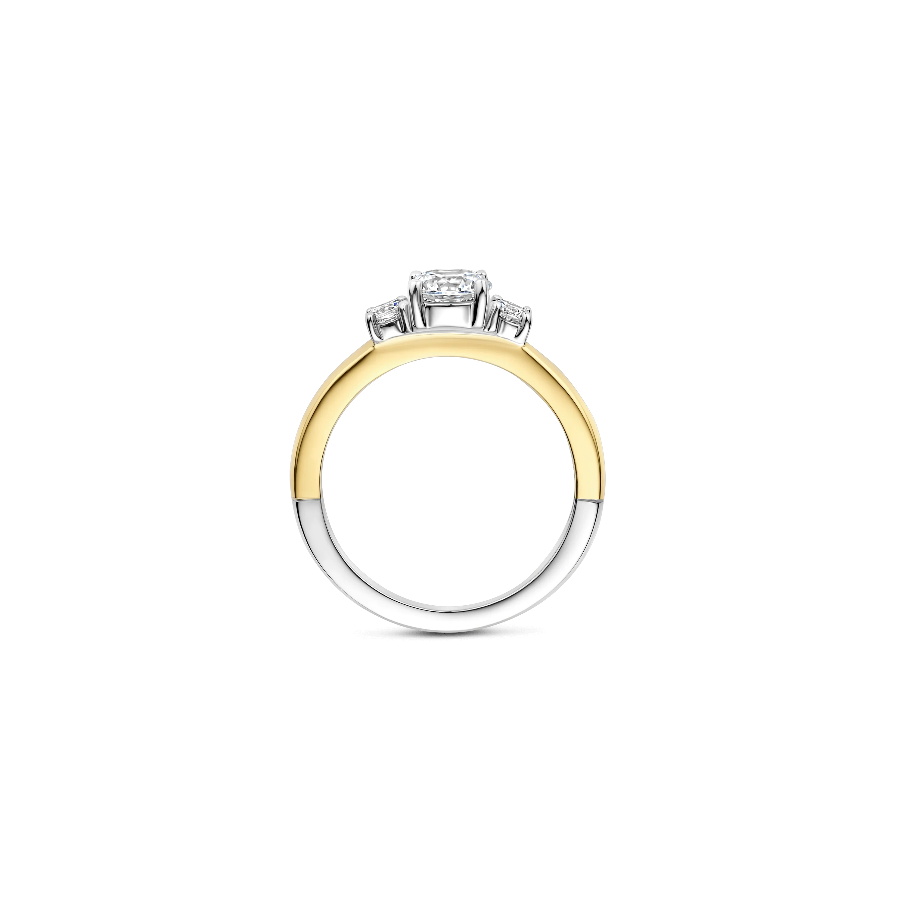 Classic Triple Zirkonia Ring - Image 3