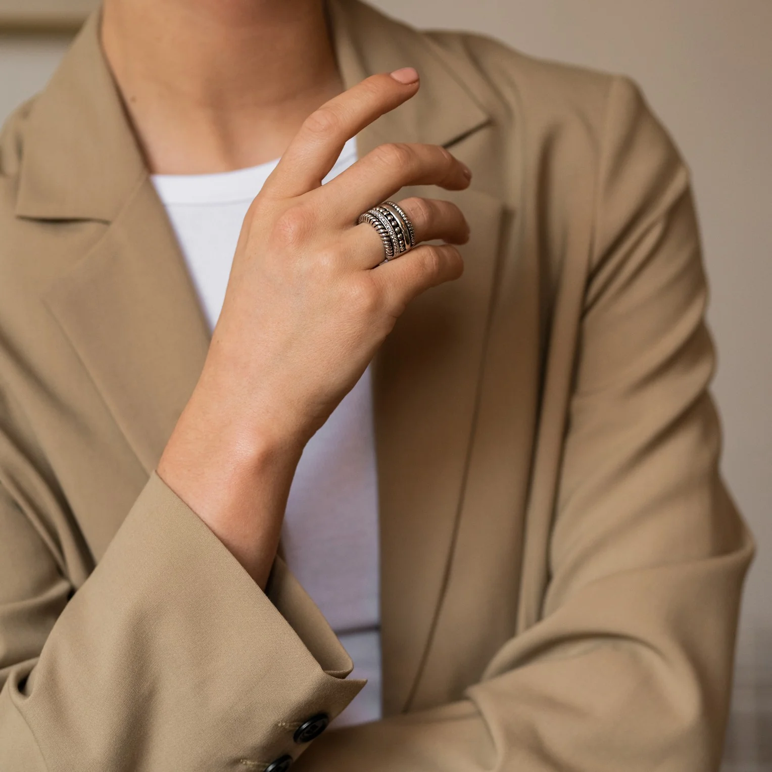 Layered Structure Ring - L model - Image 5