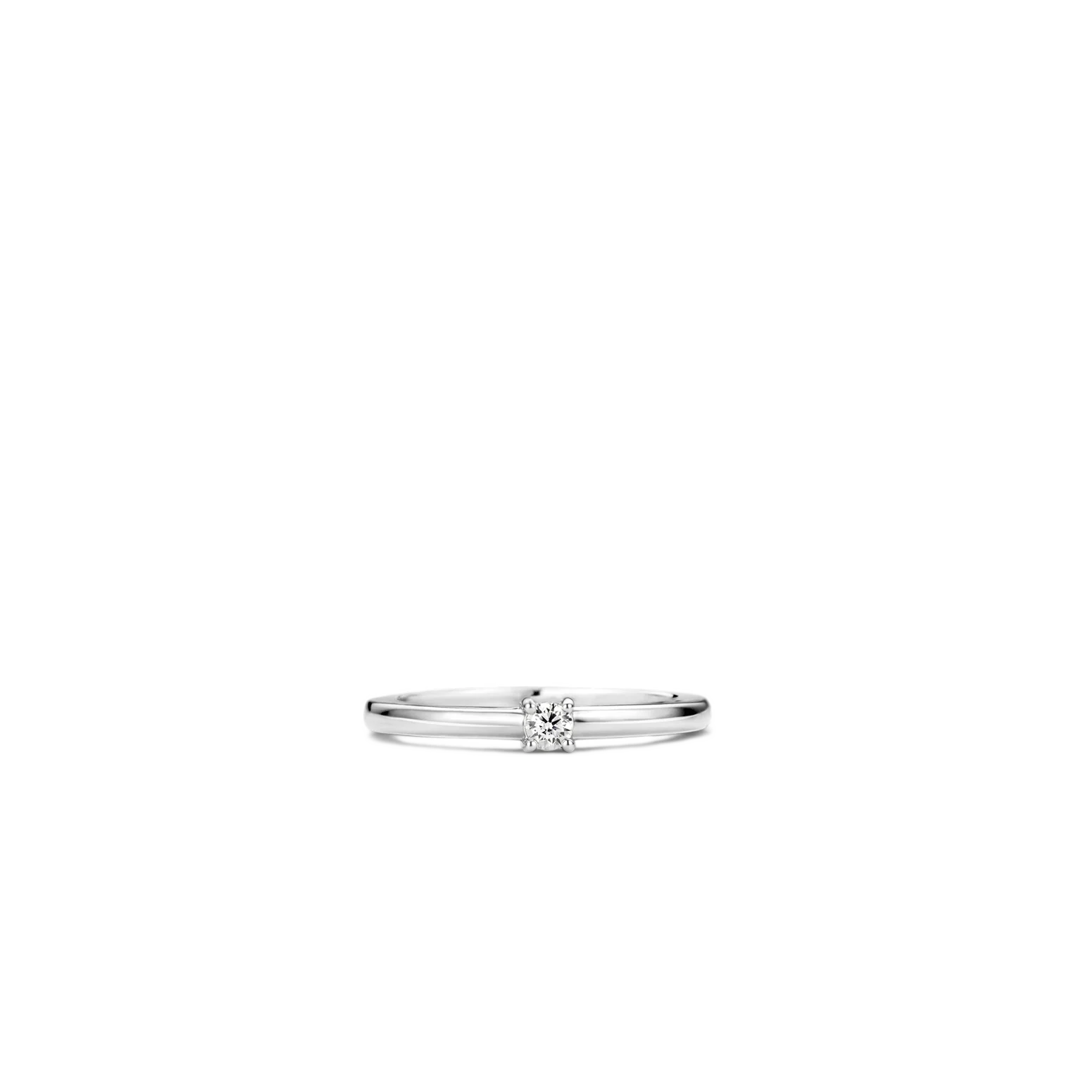 Classic Kleine Zirkonia Ring - Image 3